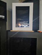 Настенный камин Firezo Dritto (выставочный образец)